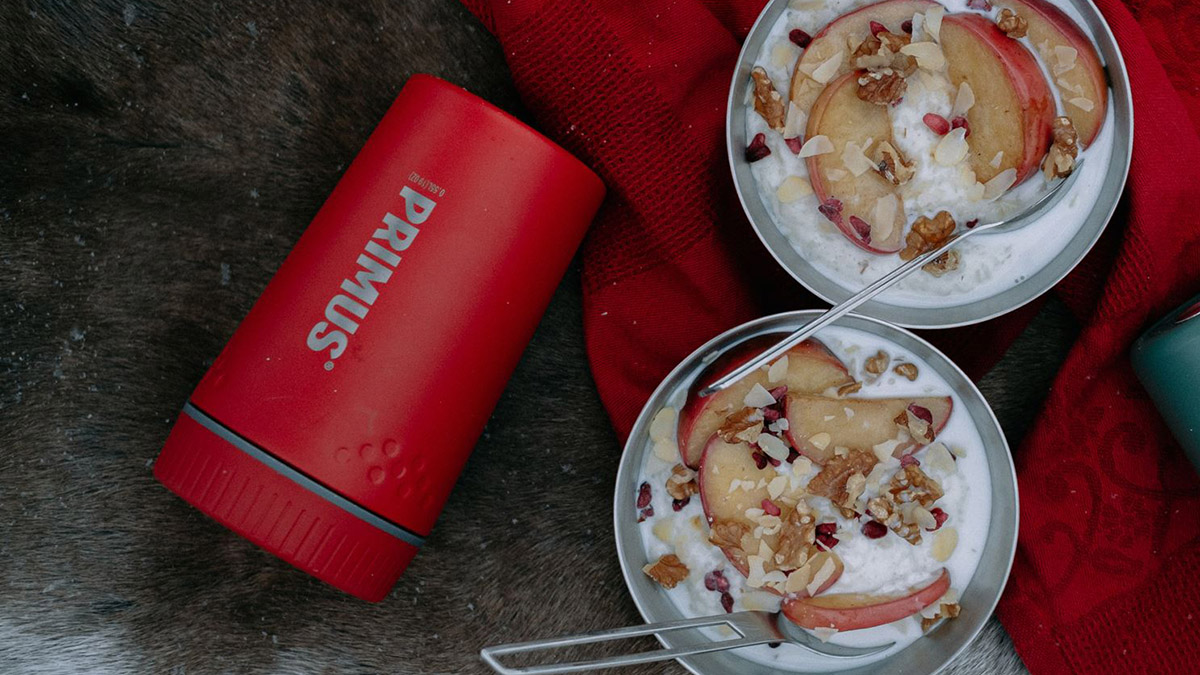 Termos na jedzenie - Primus TrailBreak Lunch Jug - kolor: czerwony - pojemność: 550 ml